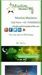 Mobile Screenshot of muslimmaulana786.com